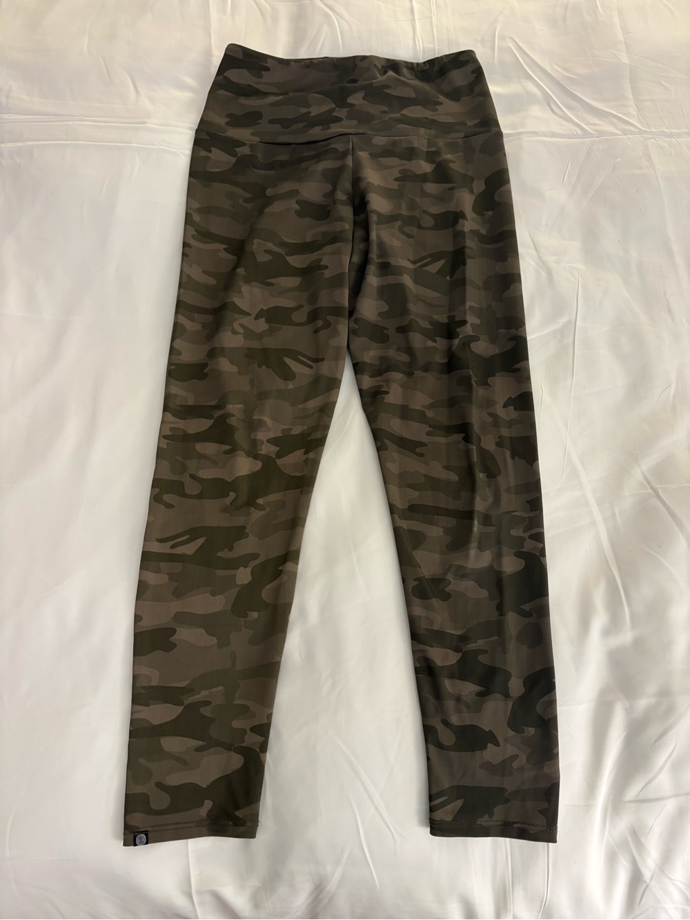 Camouflage Leggings - Olive Green